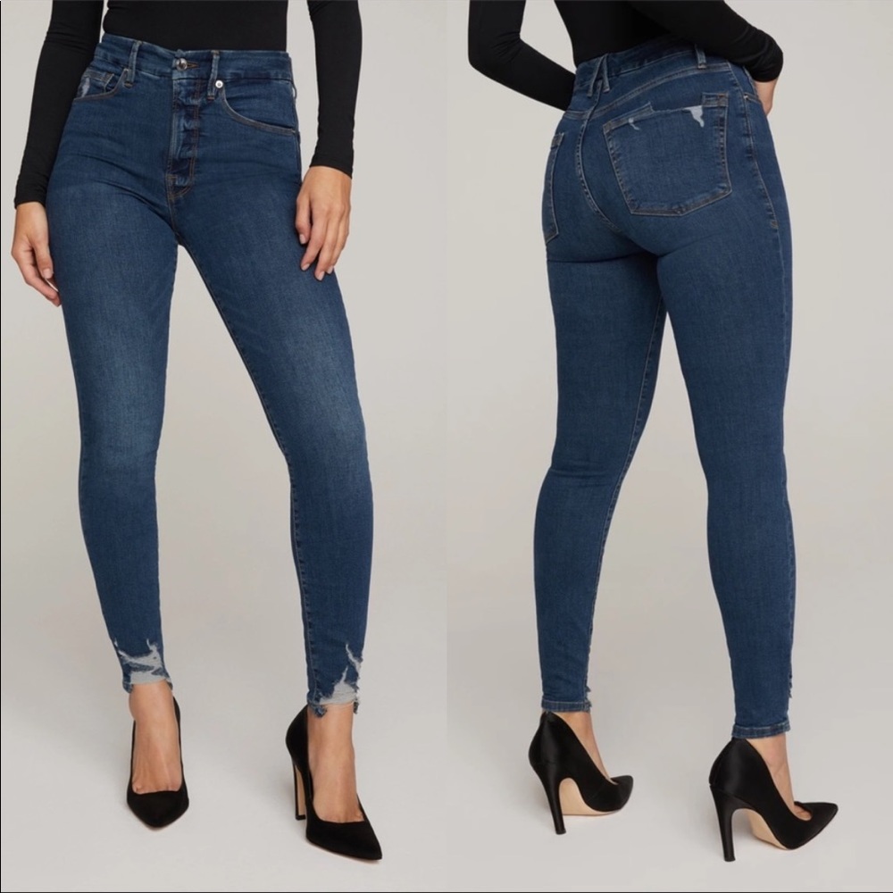 Good American Good Waist Skinny Jeans